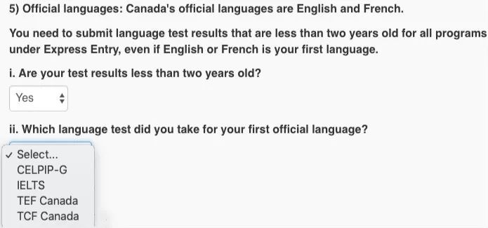 加拿大技术移民新增语言考试类别,除了雅思G类