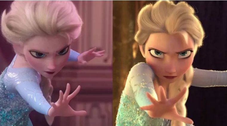 接着三位分别是: elsa——《冰雪奇缘》 rapunzel——《长发公主》