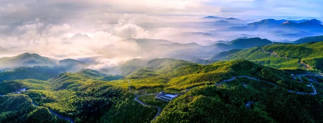 悄悄告诉你义桥山岭里藏着观云海的绝佳去处人称小黄山