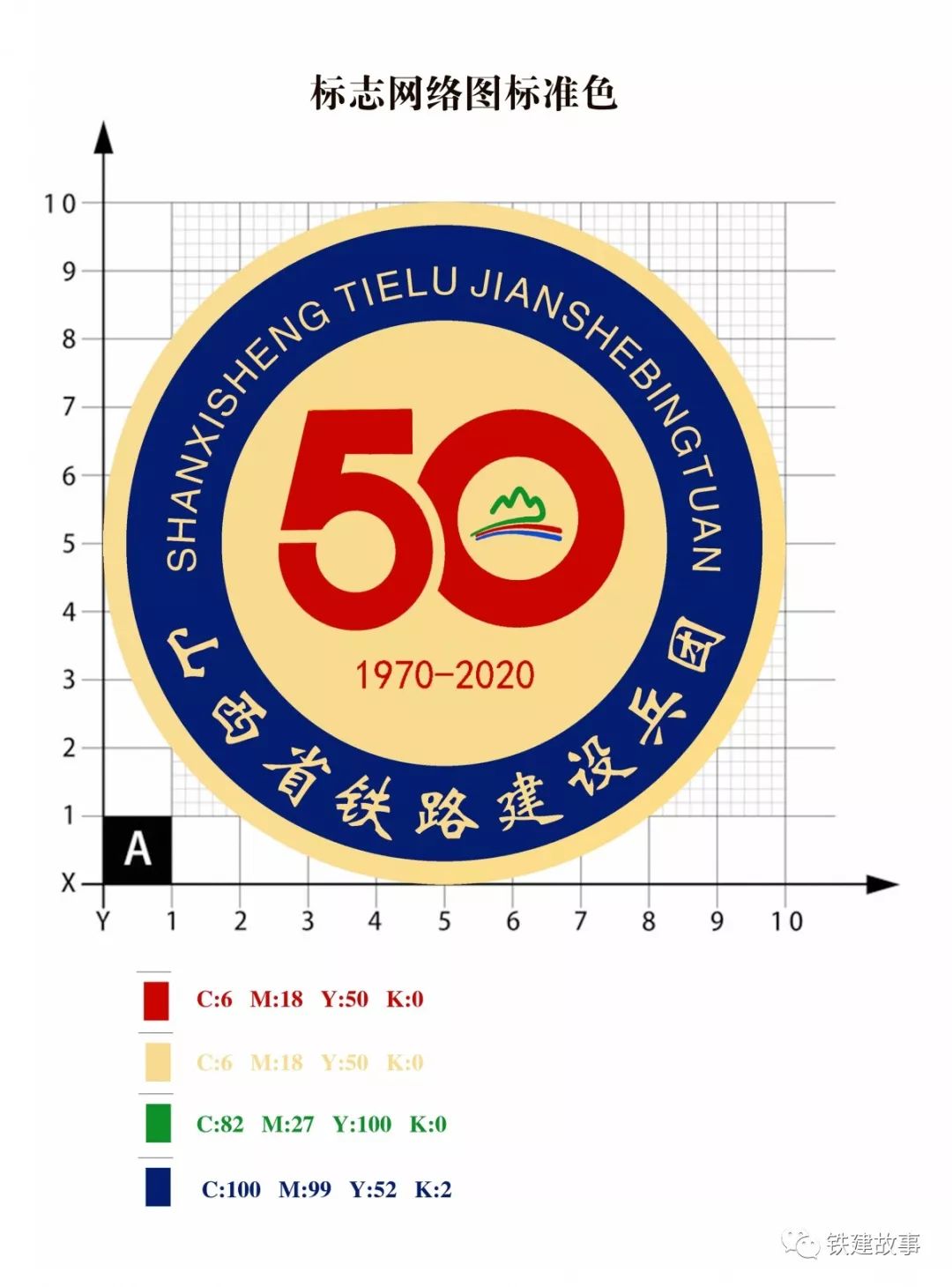 《铁建故事》王乐意:50周年纪念活动标志设计完成