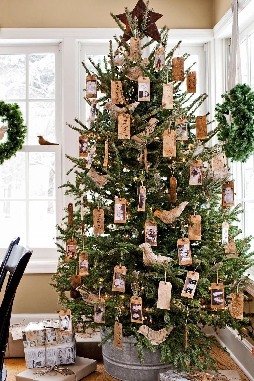 每年圣诞树都装饰成一个模样不腻吗
