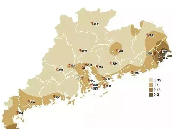 震中位于1994年台湾海峡大地震震源附近,潮汕部分居民有感,南澳岛震感