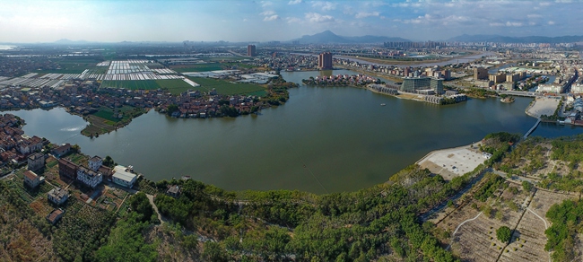 整治后的涵江白塘湖公园