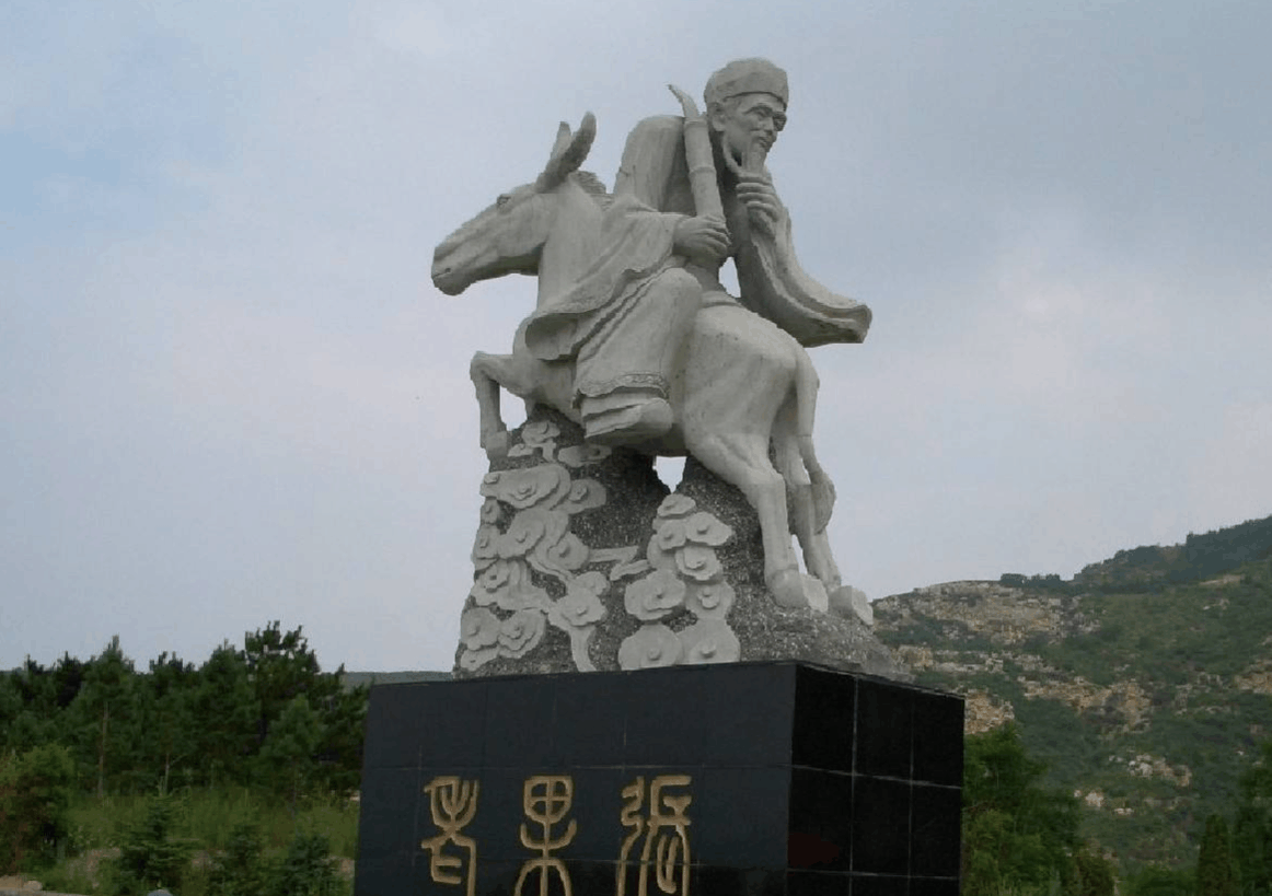 都知道张果老倒骑驴谁知道他为什么倒骑驴么跟鲁班打赌所致