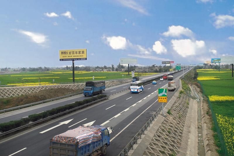 1997年,成绵高速建成通车,青白江区对接成都主城区时间缩短至20分钟