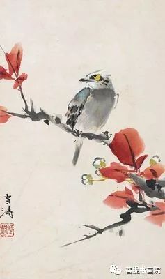 国画讲座深秋教你国画红叶配名家作品