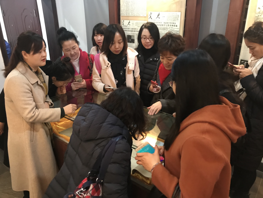 西安交大国际汉语教师资格证培训班参观西迁纪