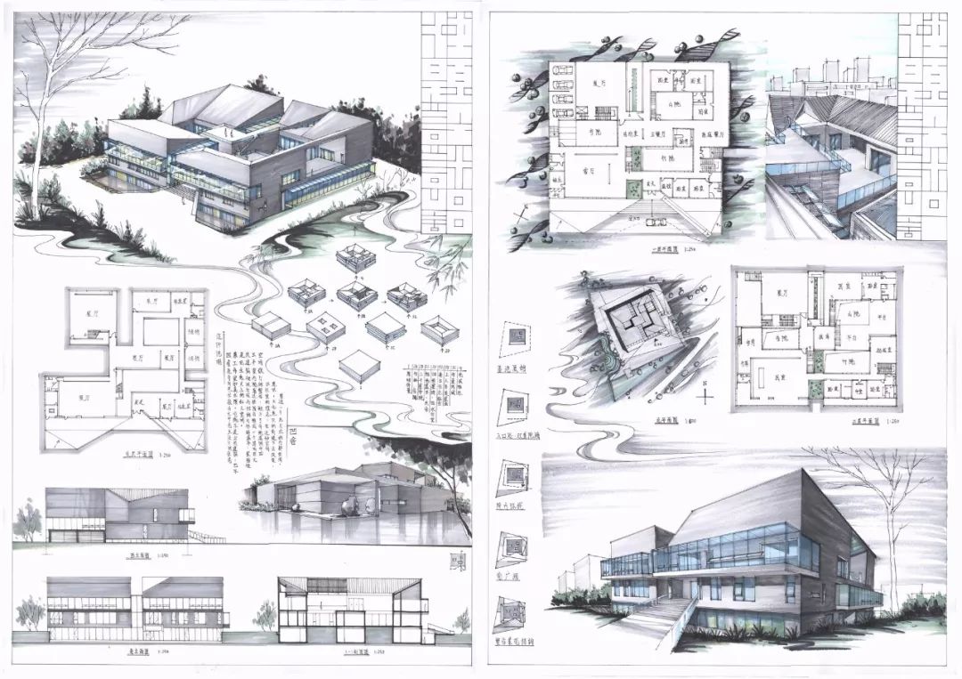 绘聚手绘设计集训营【建筑手绘提高班课程大纲】