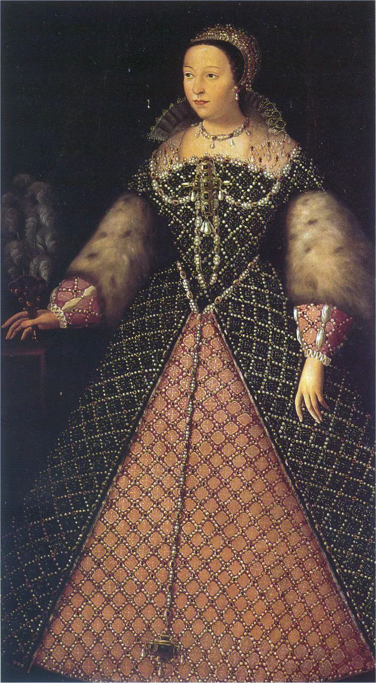 法国王后凯瑟琳·德·美第奇肖像