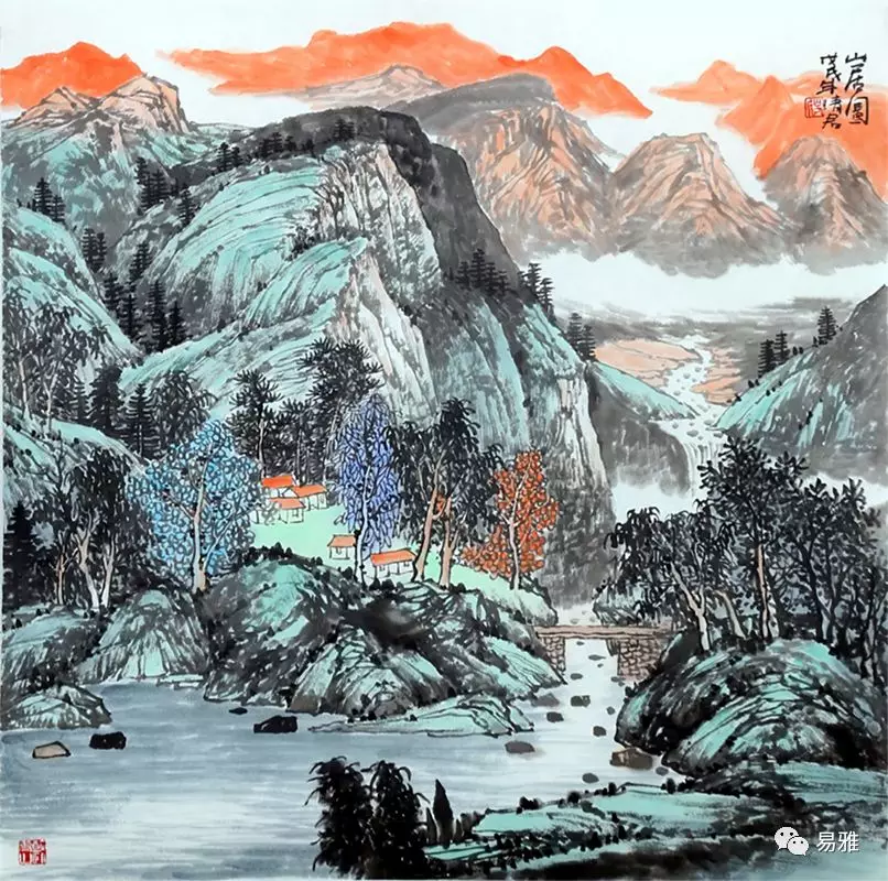 易雅61美术人物志史清君浅议国画山水中的意境