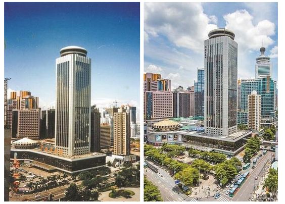 深圳国贸大厦发展对比