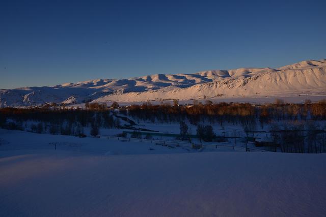 阿勒泰纪行美不胜收的拉斯特乡雪景组图