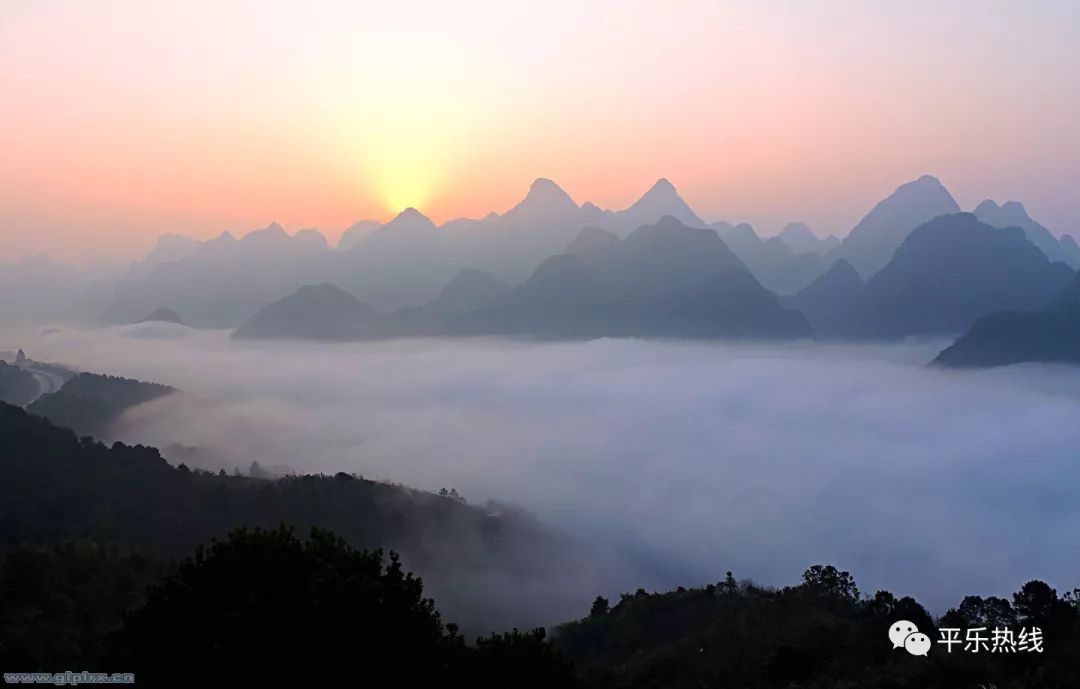 平乐风光好|太阳慢慢上了山 天鹅抱蛋的冬色