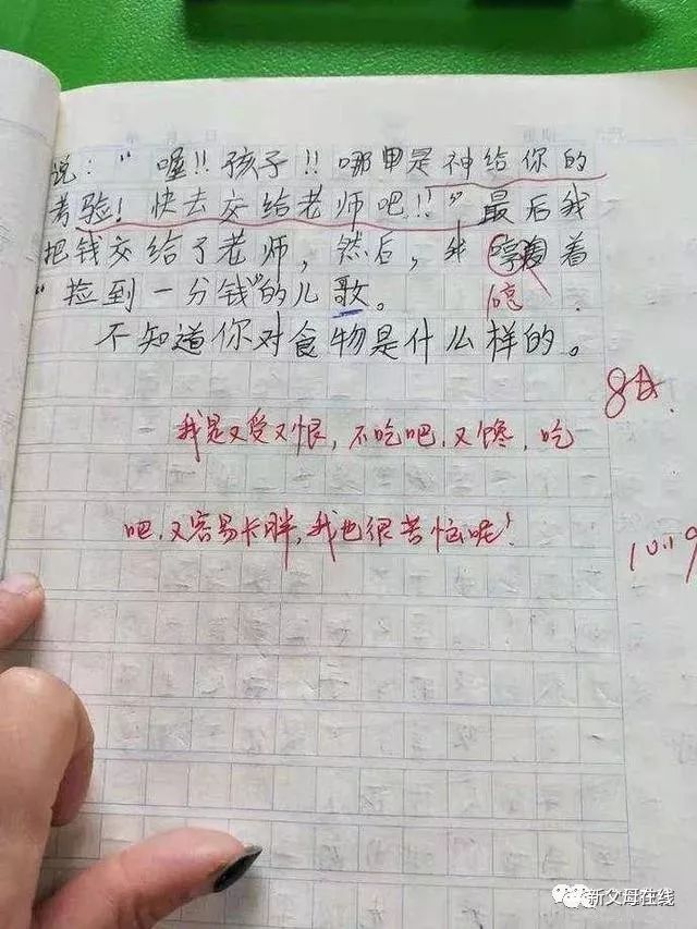 又一小学生作文走红:"可怜啊,每天才5毛零花钱!