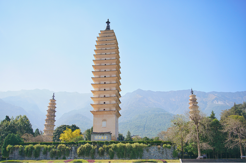 崇圣寺三塔,大理标志性建筑,必游项目