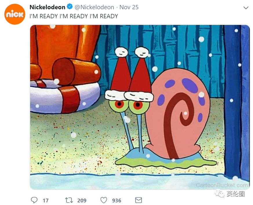 就在斯蒂芬去世的前几天,nickelodeon还在用海绵宝宝的图片迎接圣诞节