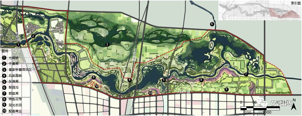 《安阳市洹河景观规划设计》方案公示丨安阳母亲河将再焕新生机