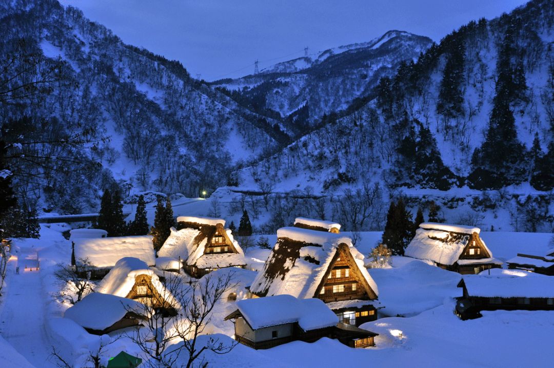 日本童话村落—白川乡,下雪的冬天才是它最美的样子!