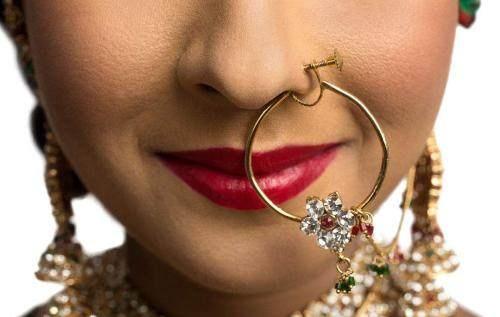 走在印度的大街上不要对着戴有鼻环的女子看,因为她们多数是已经结婚
