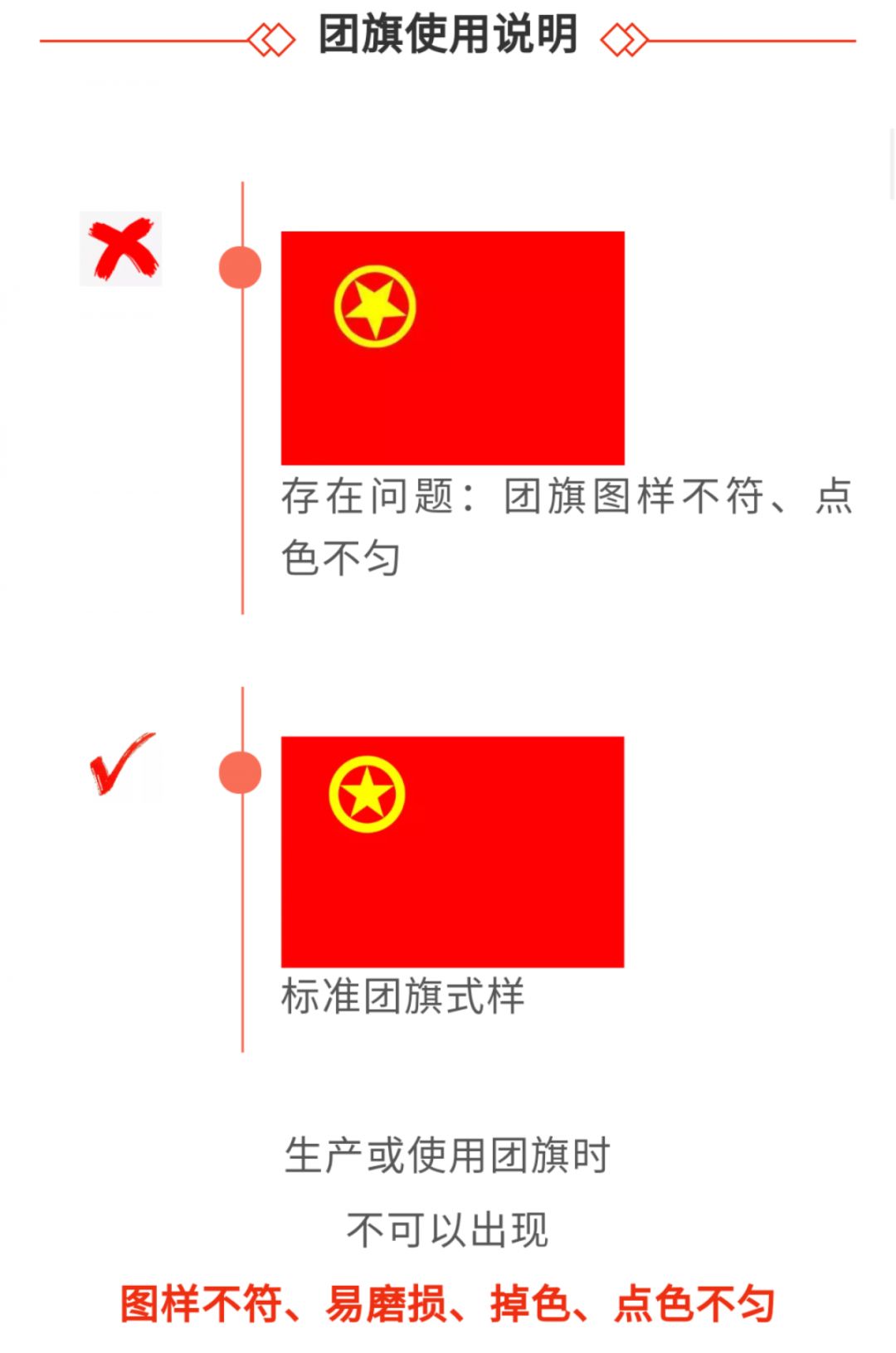 关于团旗团徽和团歌的使用你还需要知道这些