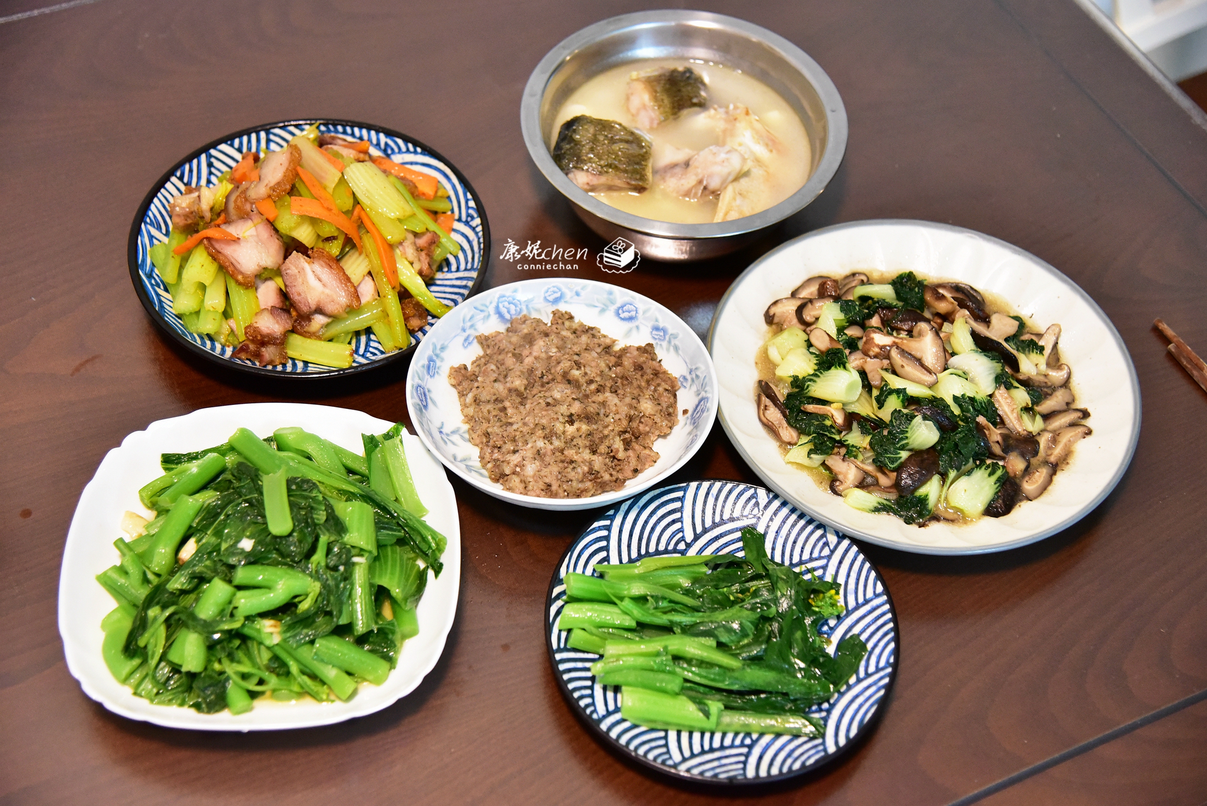 3个人的晚餐,5菜1汤,家常菜最对胃口,一家人吃得简单又营养