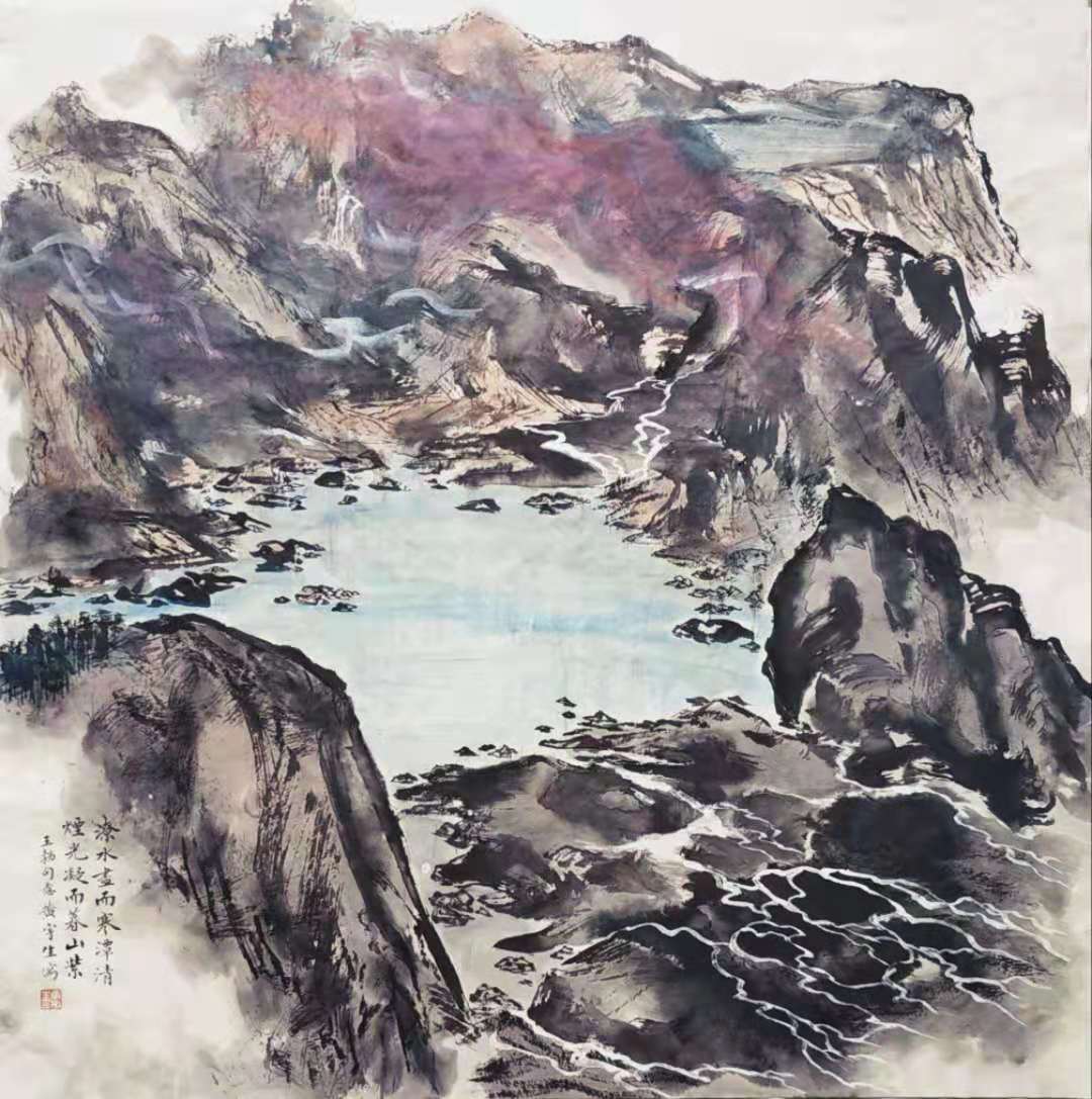 《潦水尽而寒潭清,烟光凝而暮山紫《亭亭山上松,瑟瑟谷中风,风声一