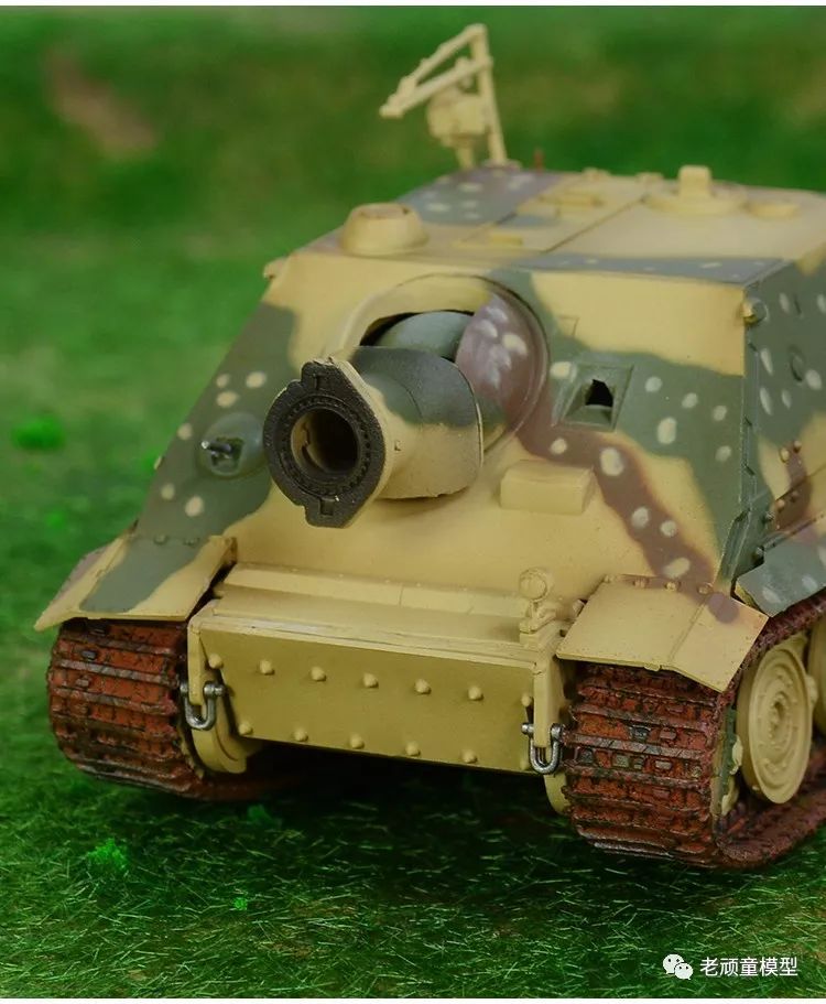 172德国二战突击虎重迫击炮静态免拼装成品模型