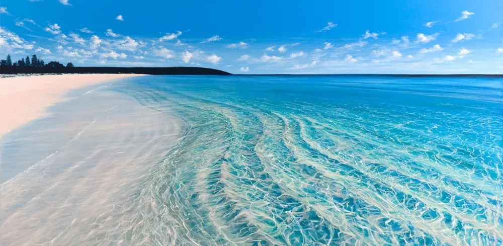 这里有最干净的海滩,最纯净的海水