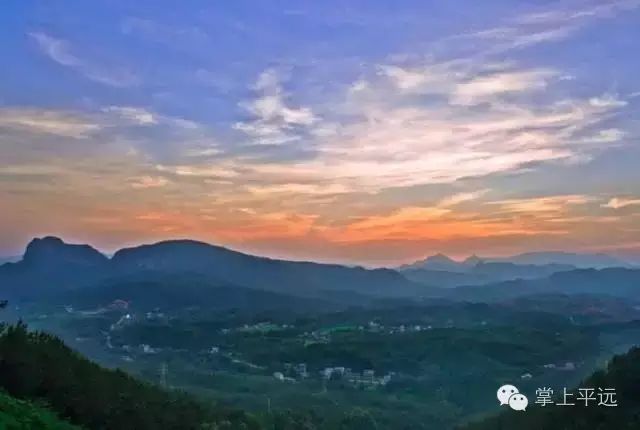 没来过平远,还真不知道什么叫画盘里的景色_台山