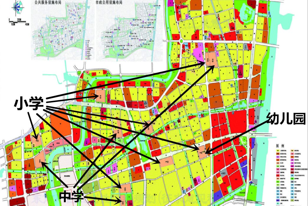 近期扬州市有六大片区公布了最新的规划图,正在公示中,其中东南片区