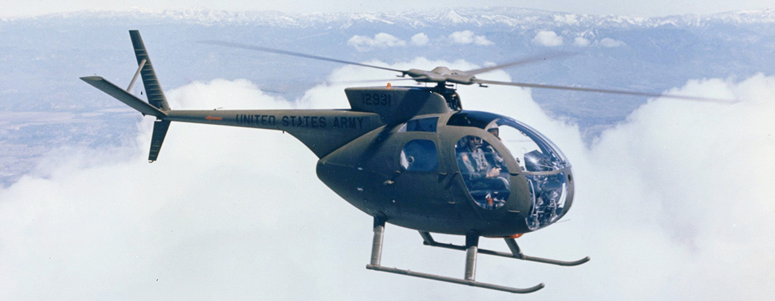 越战早期的隐蔽天眼——美军oh-6 印第安种小马侦察直升机