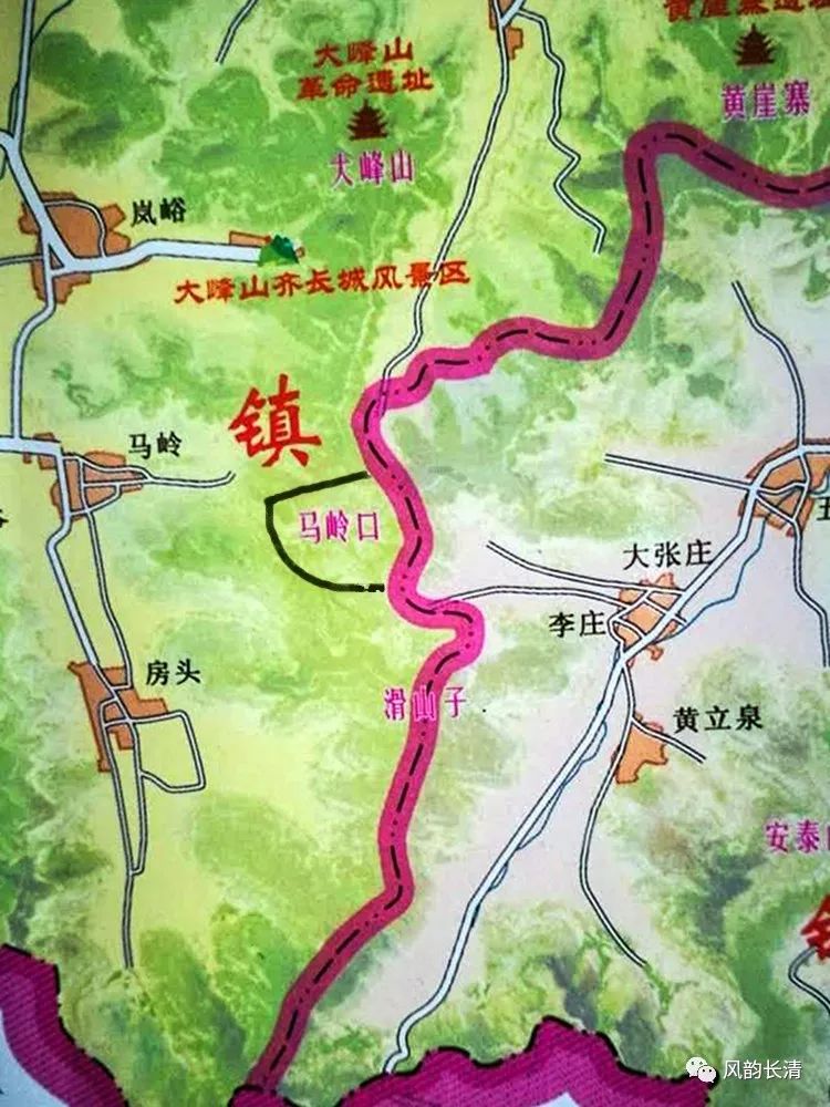 走笔长清长清访古之马陵道