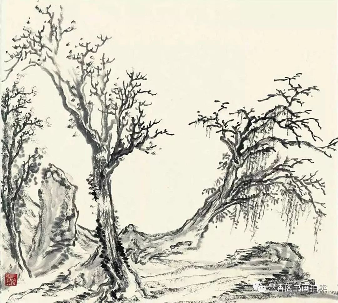 图文教程丨枯树的画法