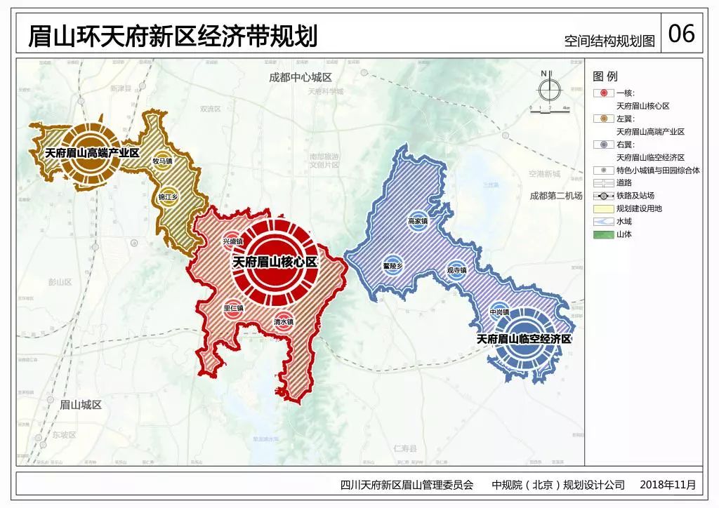 眉山天府新区将要建成啥样?涵盖12个镇的批前公示公布