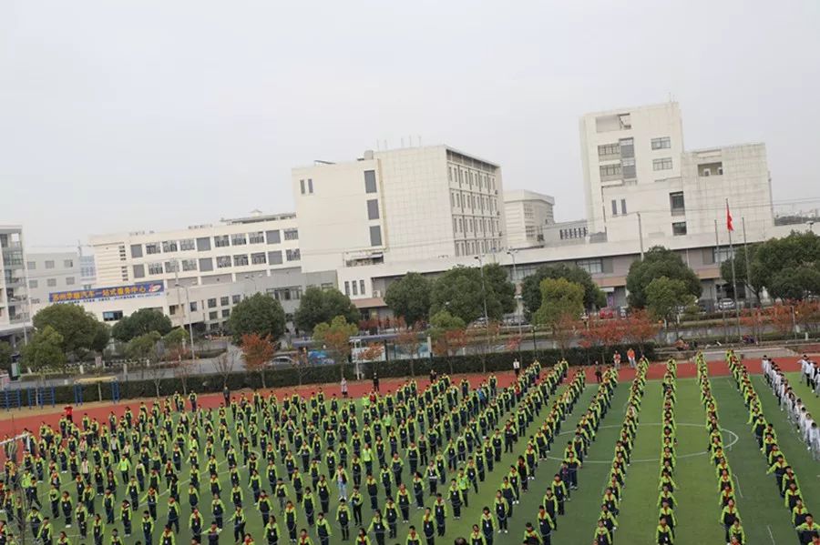 远方来客扫花径蓬门喜为诸君开南京师范大学附属苏州石湖中学喜迎多方