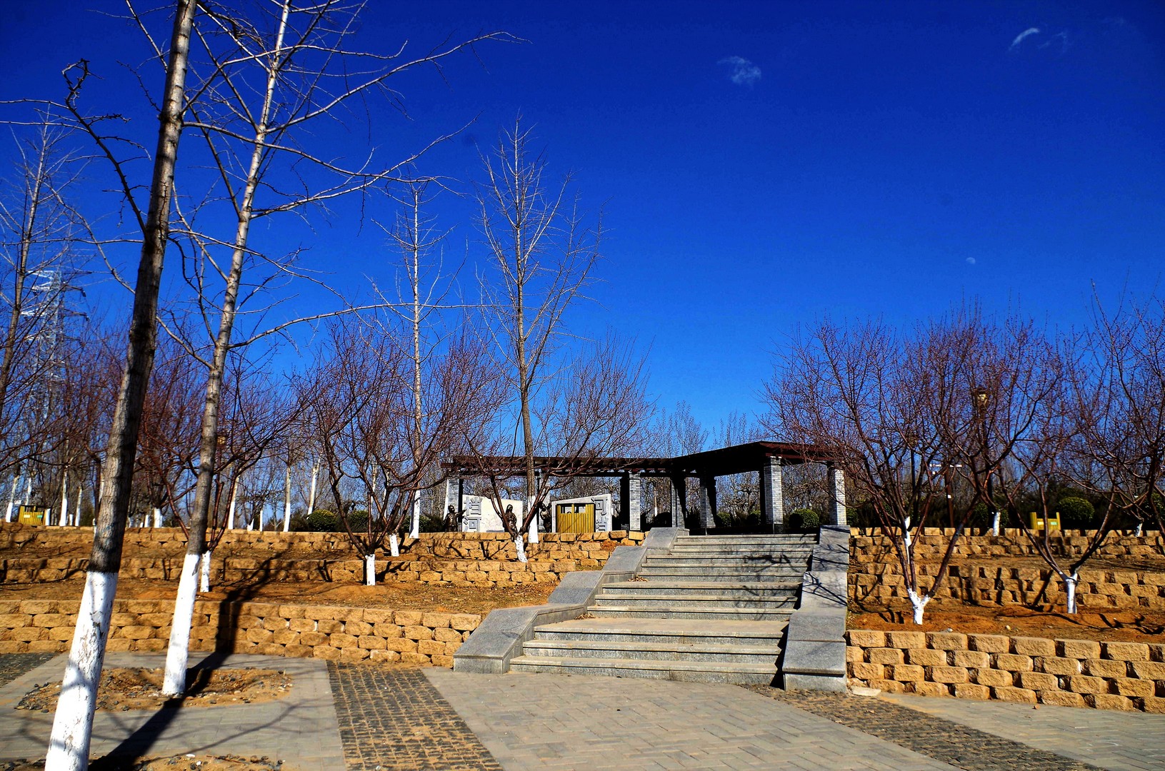 永定河休闲森林公园石景山区闲走北京