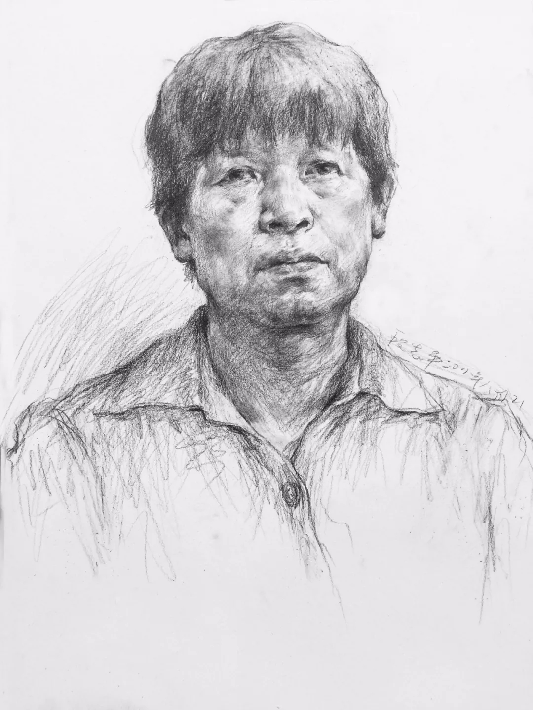 杭州将军画室素描主教段志平江西省2018年美术联考素描考题示范