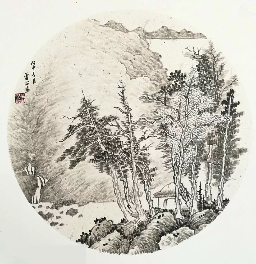 曾治作品丨《山水小品》