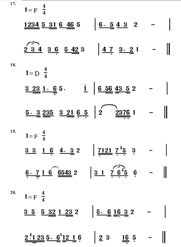 简谱类型_儿歌简谱(2)