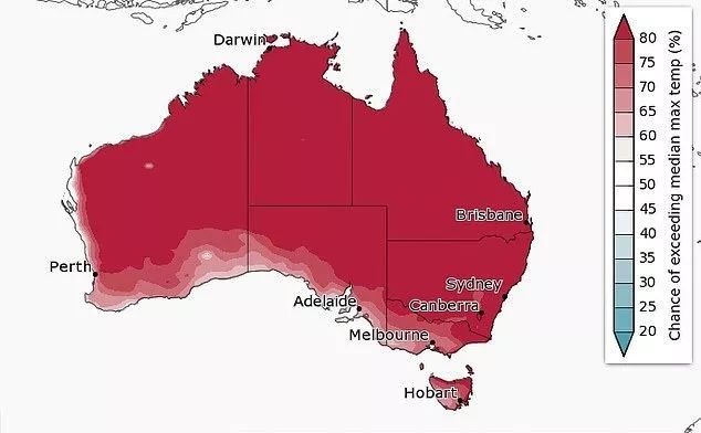 红色预警！澳洲即将迎来最热夏天，最高气温突破50℃，好好珍惜现在的凉爽天气吧！