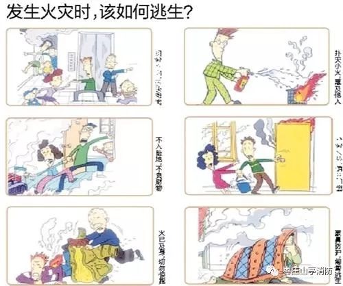 动画教学:发生火灾该怎么办?