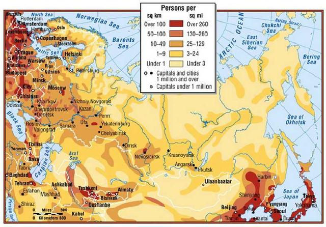 俄罗斯古代100O年前人口_俄罗斯人口分布图地图