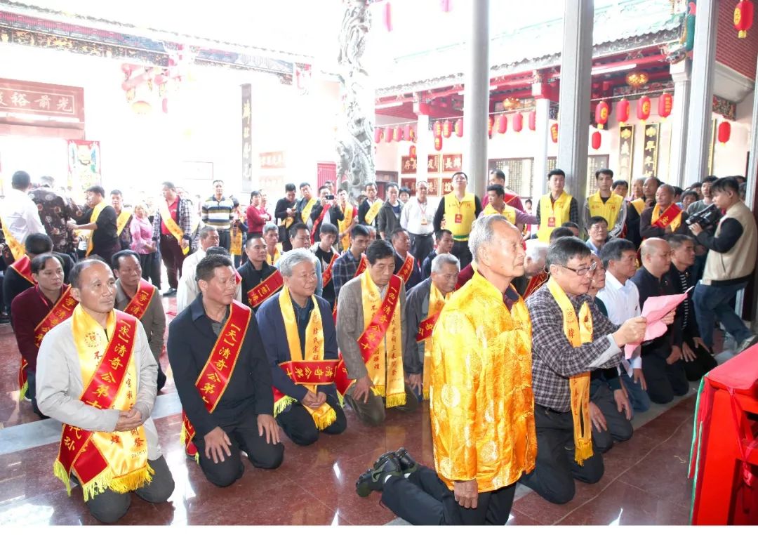 消息河婆韩氏宗祠三春开祭