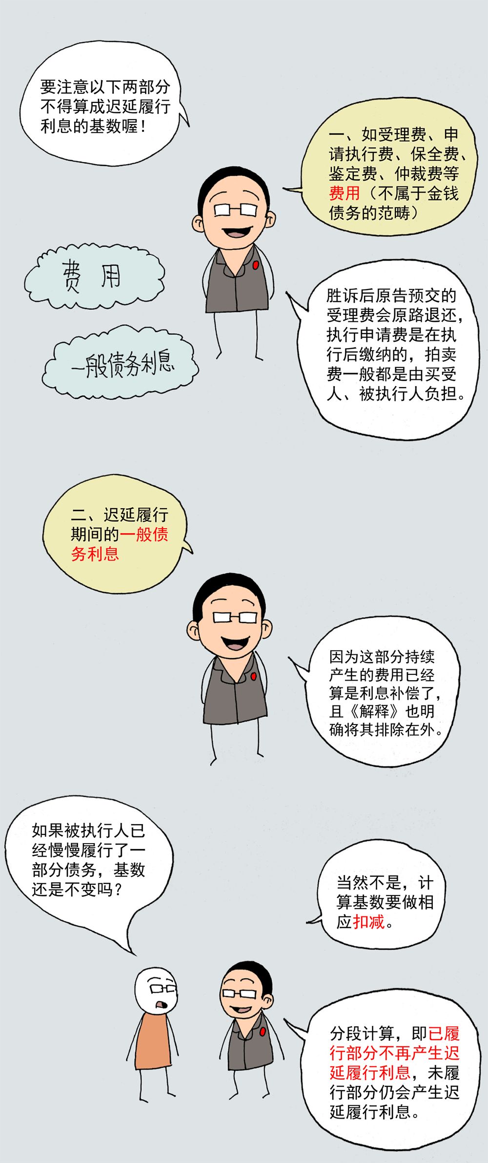 67漫画没约定也能算的利息迟延履行利息