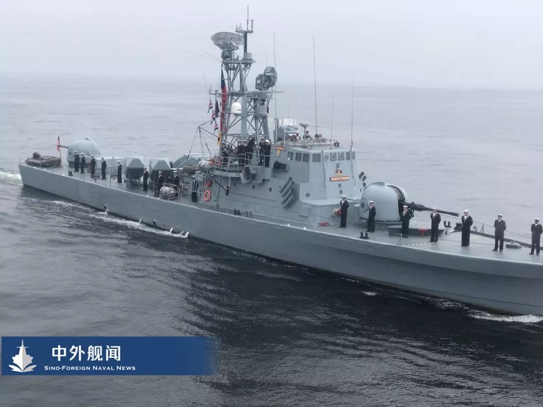 智利海军快速导弹攻击艇"安加莫斯"号(原以色列海军"萨尔4"型导弹艇)