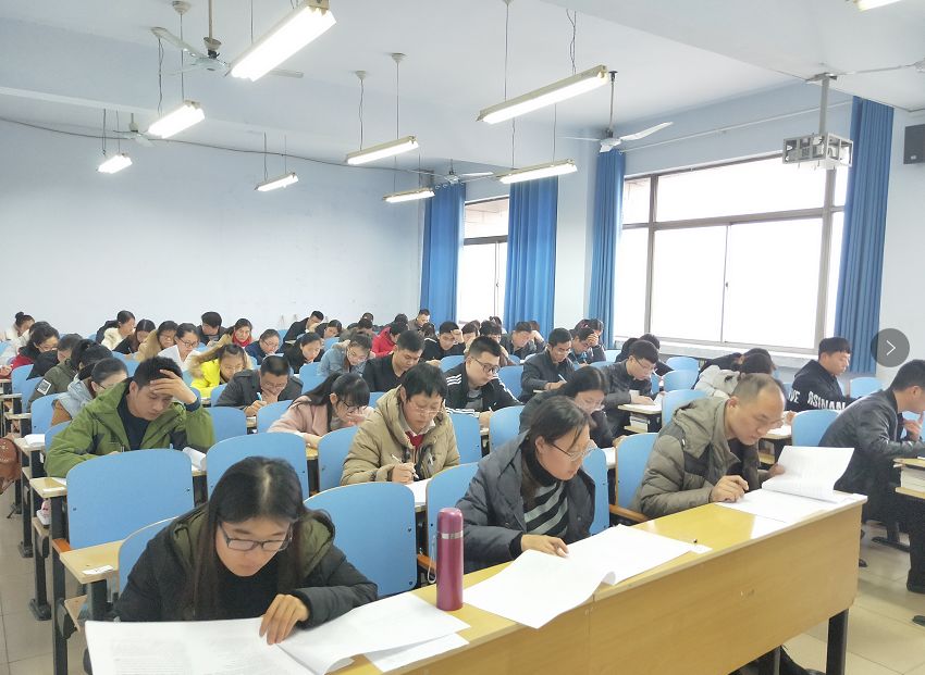 报道山东中医药大学滨州学习中心2018年成人高等教育面授考试顺利进行