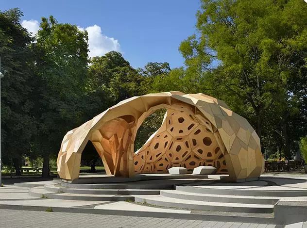 ado澳洲艾度研究 | 最有温度的设计材料,全球5款创意木质构筑物