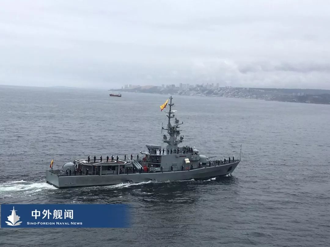 智利海军举行建军200周年国际阅舰式_护卫舰
