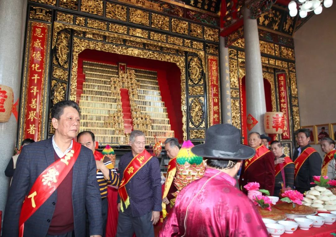 消息河婆韩氏宗祠三春开祭