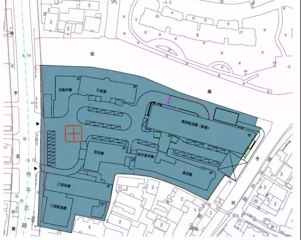 规划将亭林医院迁建至亭林大居内,迁建地块东靠亭浩路,南接林兴路,西